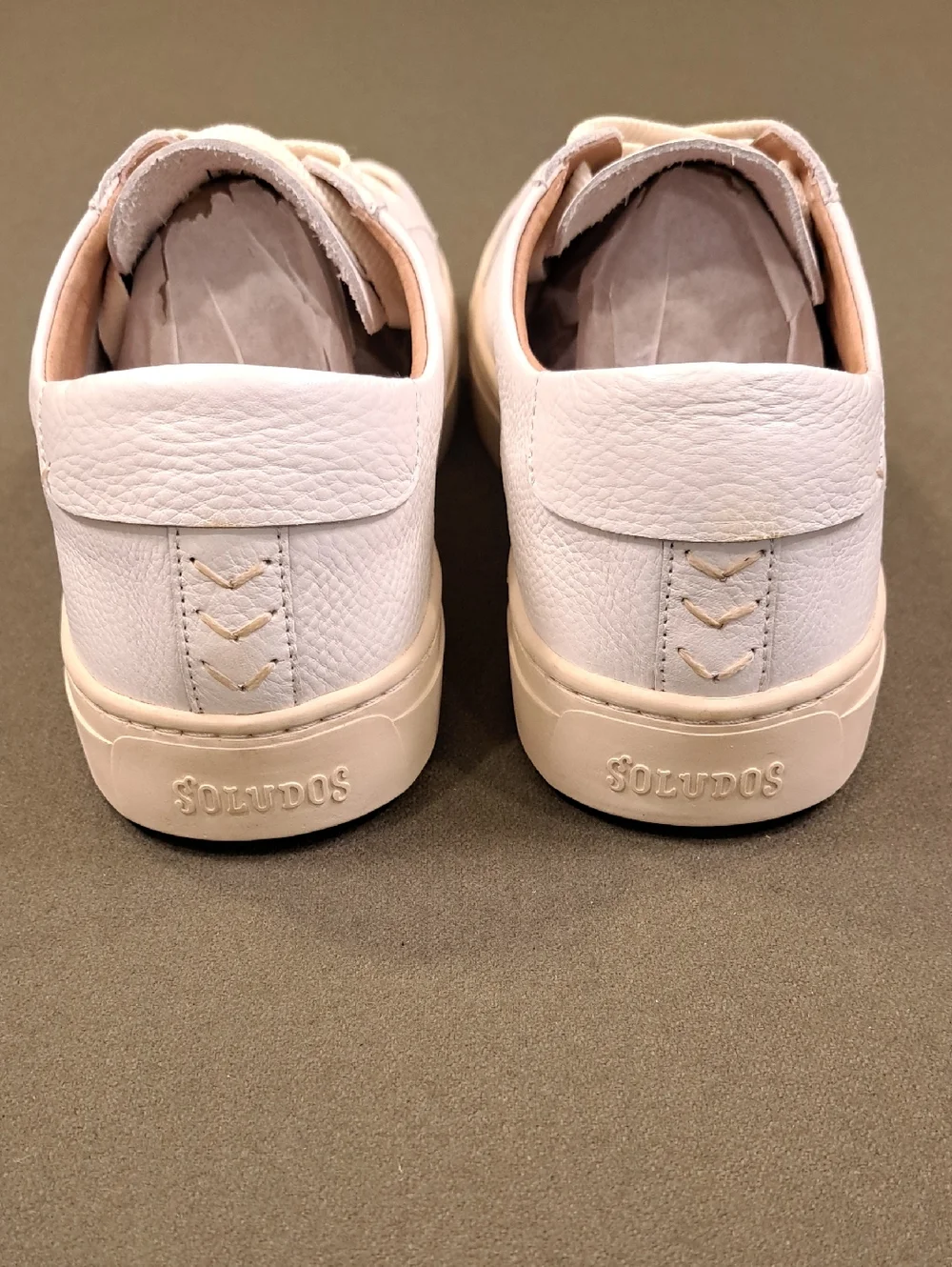 Soludos The Ibiza Classic Sneaker - Color: Oasis White - Size: Men 10